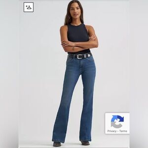 Wrangler Women's Vintage style Blue Jeans High rise bootcut sz 30 Western